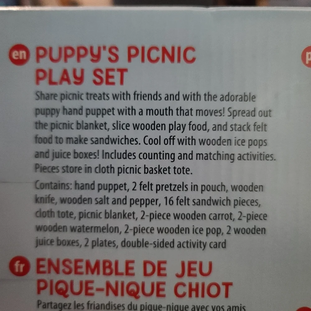 Melissa & Doug Puppy's Picnic play set - Picture 3 of 5